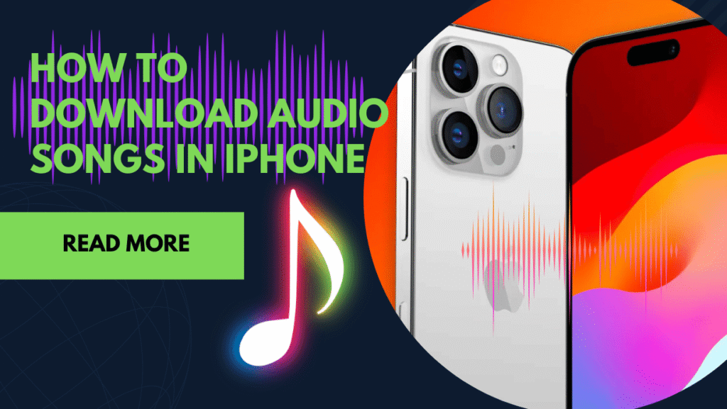 download audio songs in iphone
