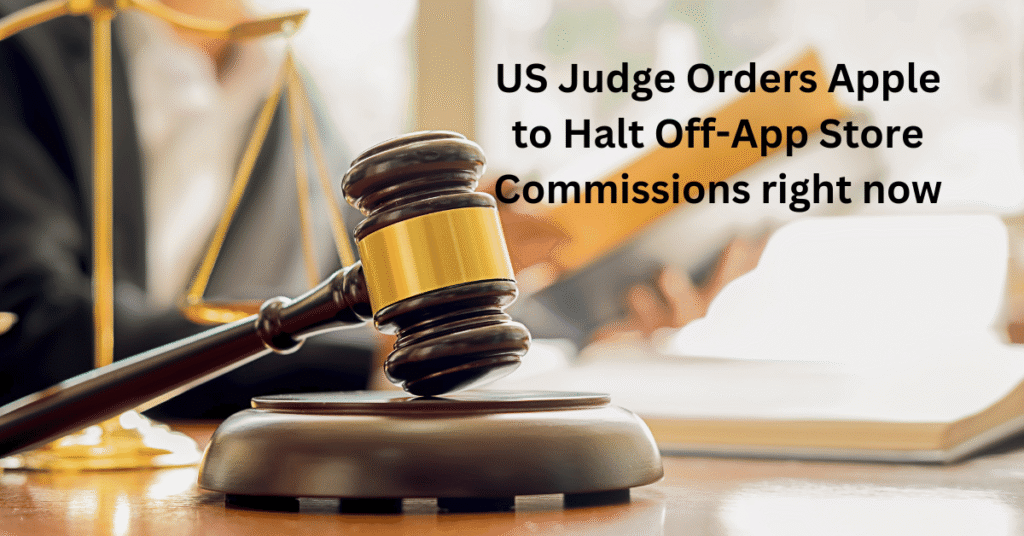 US Judge Orders Apple to Halt Off-App Store