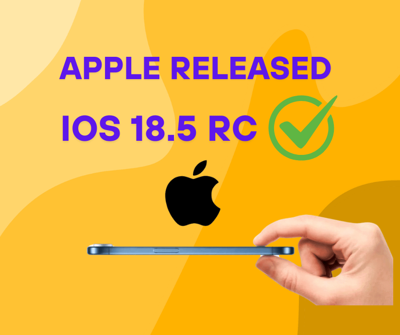 iOS 18.5 RC